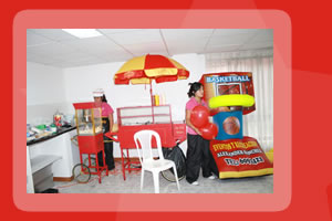 todo incluido para fiestas infantiles. Decoracion, alimentos, juegos y mas.